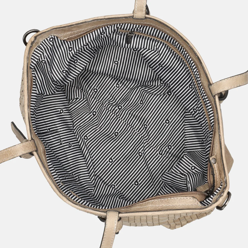 Berba Amalfi shopper vlechtwerk dust bij Duifhuizen