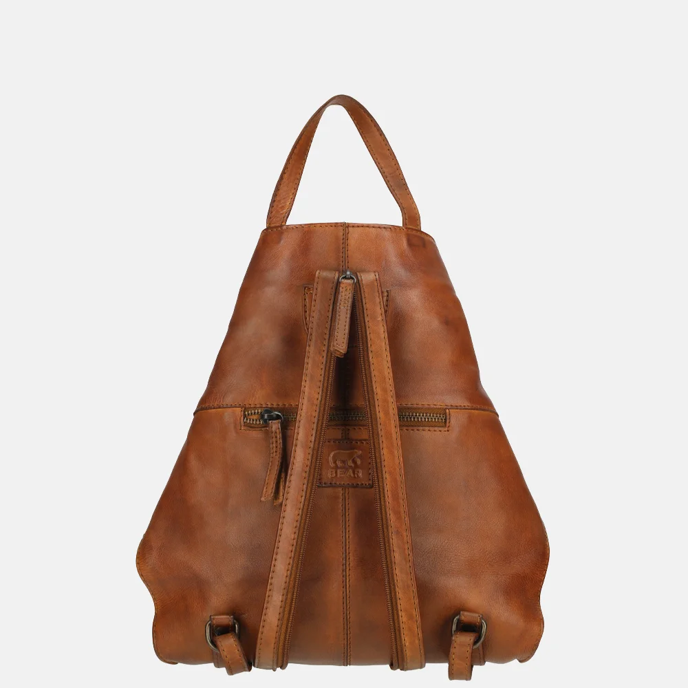 Bear Design Lisa rugzak cognac bij Duifhuizen