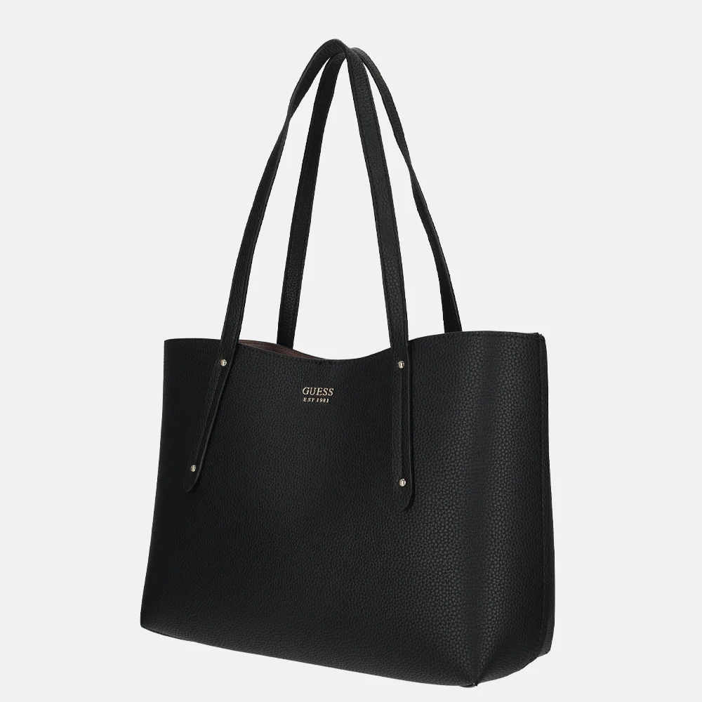 Guess Brenton shopper black bij Duifhuizen