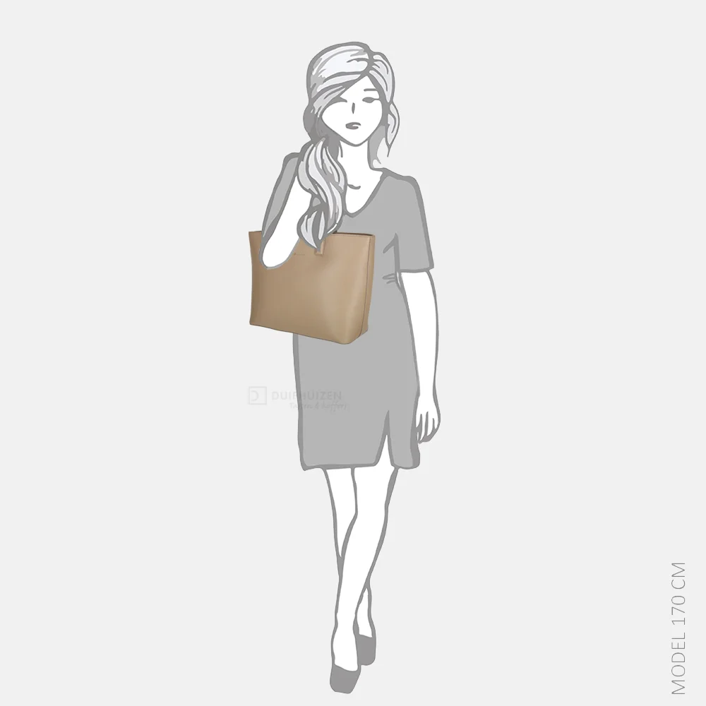 Tommy Hilfiger shopper coastal taupe bij Duifhuizen