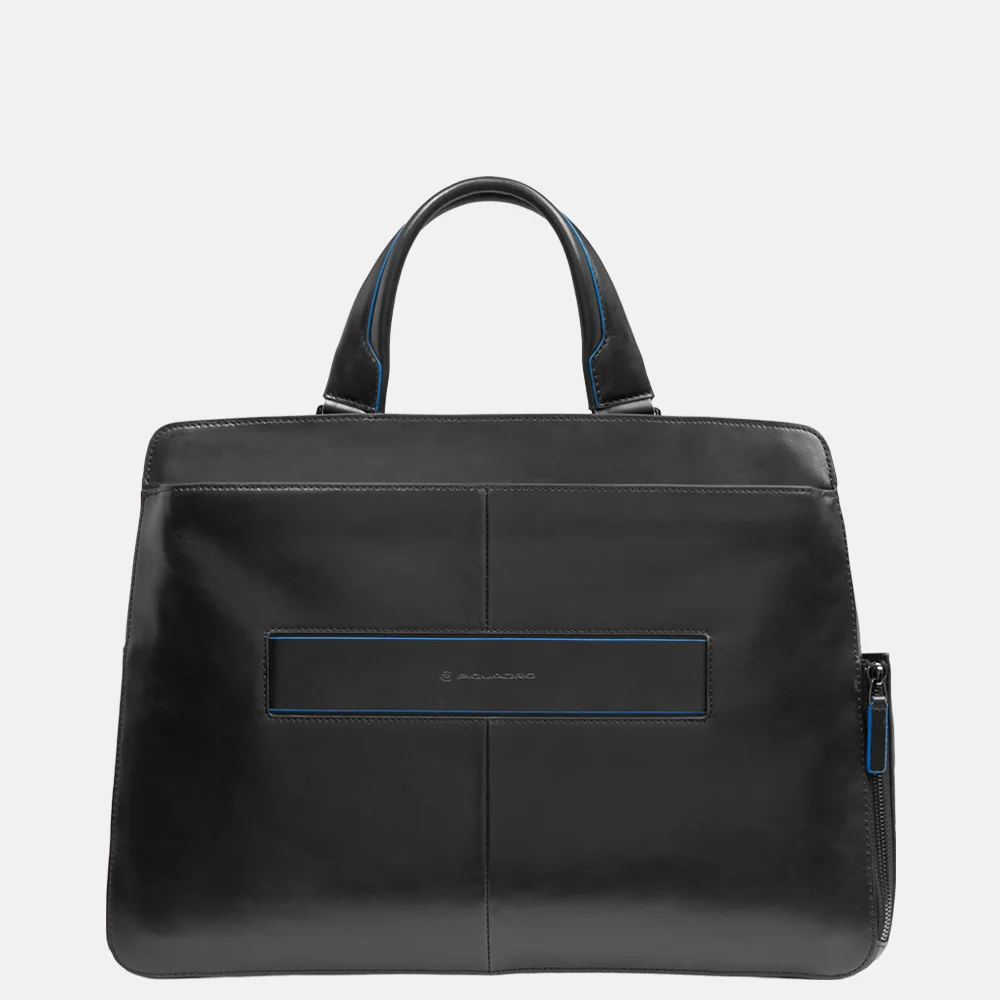 Piquadro laptoptas 15.6 inch nero bij Duifhuizen