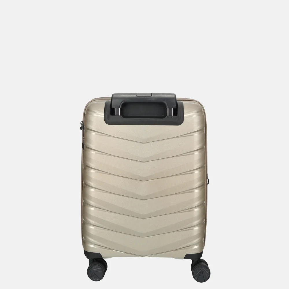 Enrico Benetti San Francisco handbagage koffer 55 cm champagne bij Duifhuizen