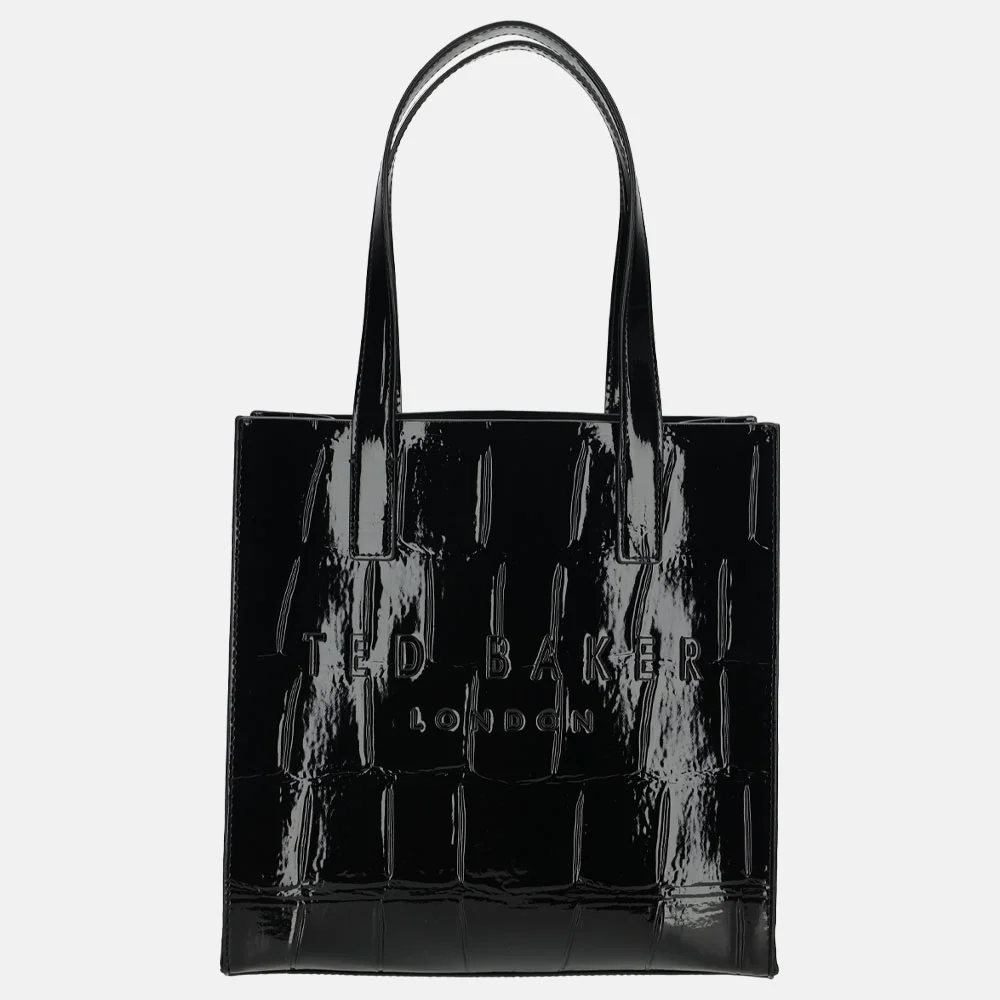 Ted Baker Reptcon shopper S Lak black
