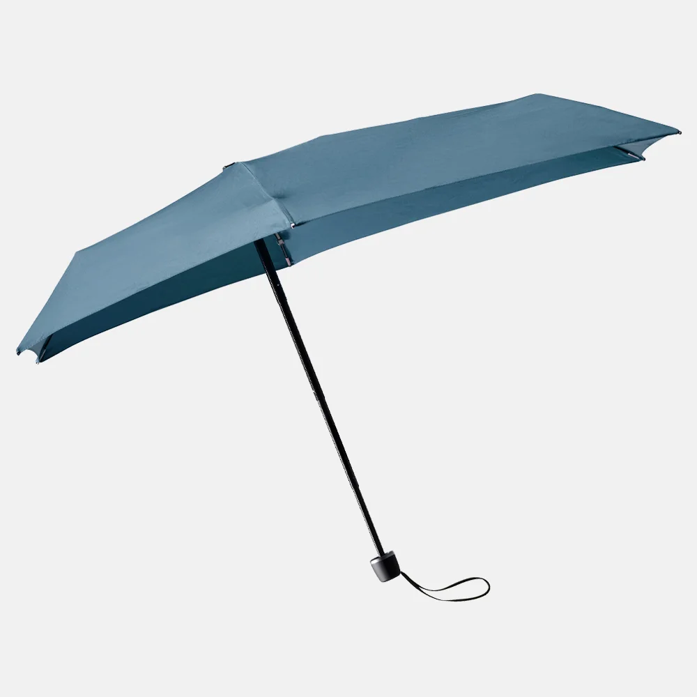 Senz micro opvouwbare paraplu elemental blue bij Duifhuizen