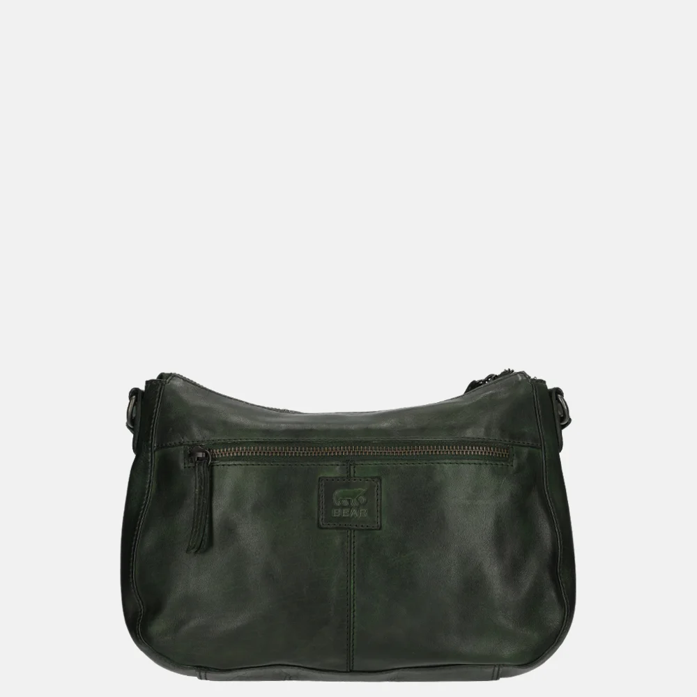 Bear Design crossbody tas studs green bij Duifhuizen