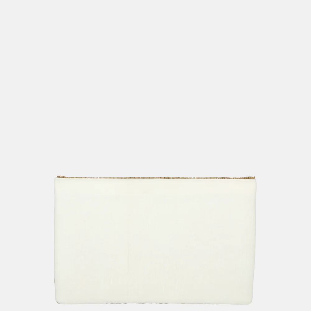 Bulaggi clutch kraaltjes ecru bij Duifhuizen