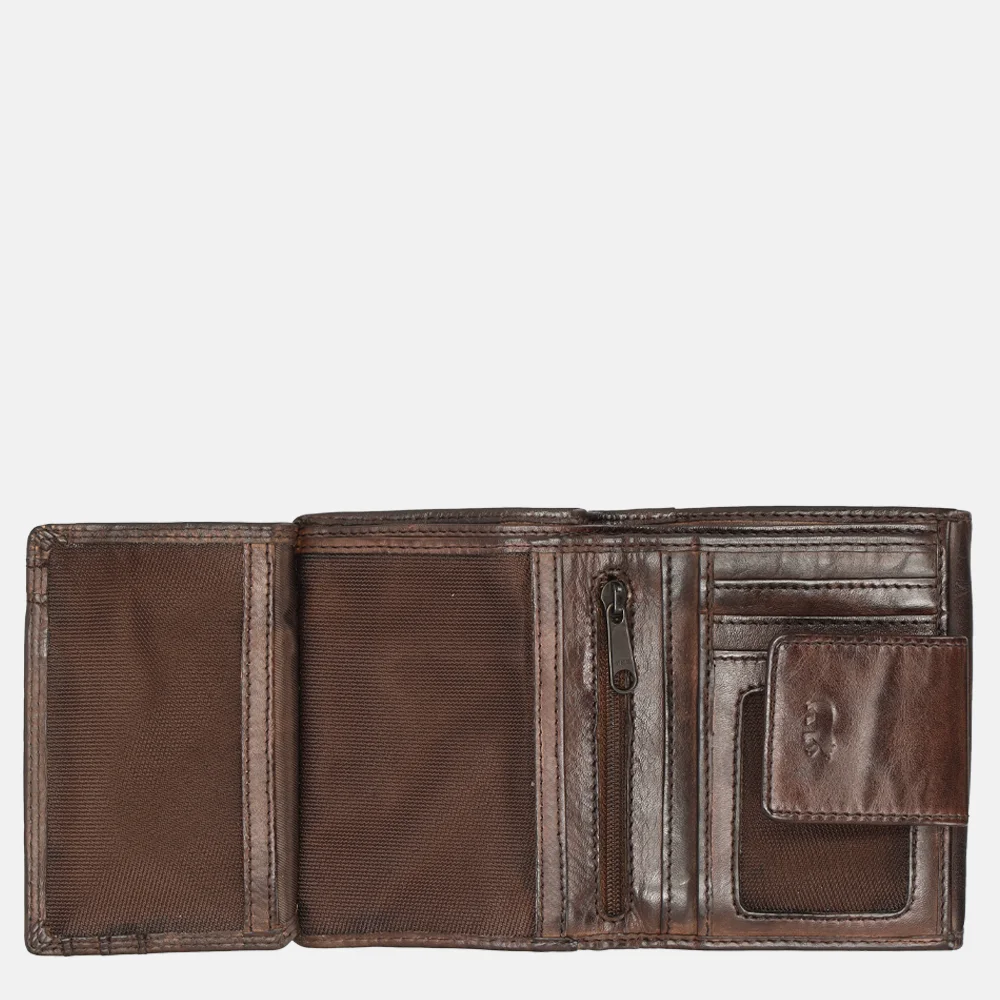 Bear Design Jill portemonnee donkerbruin bij Duifhuizen