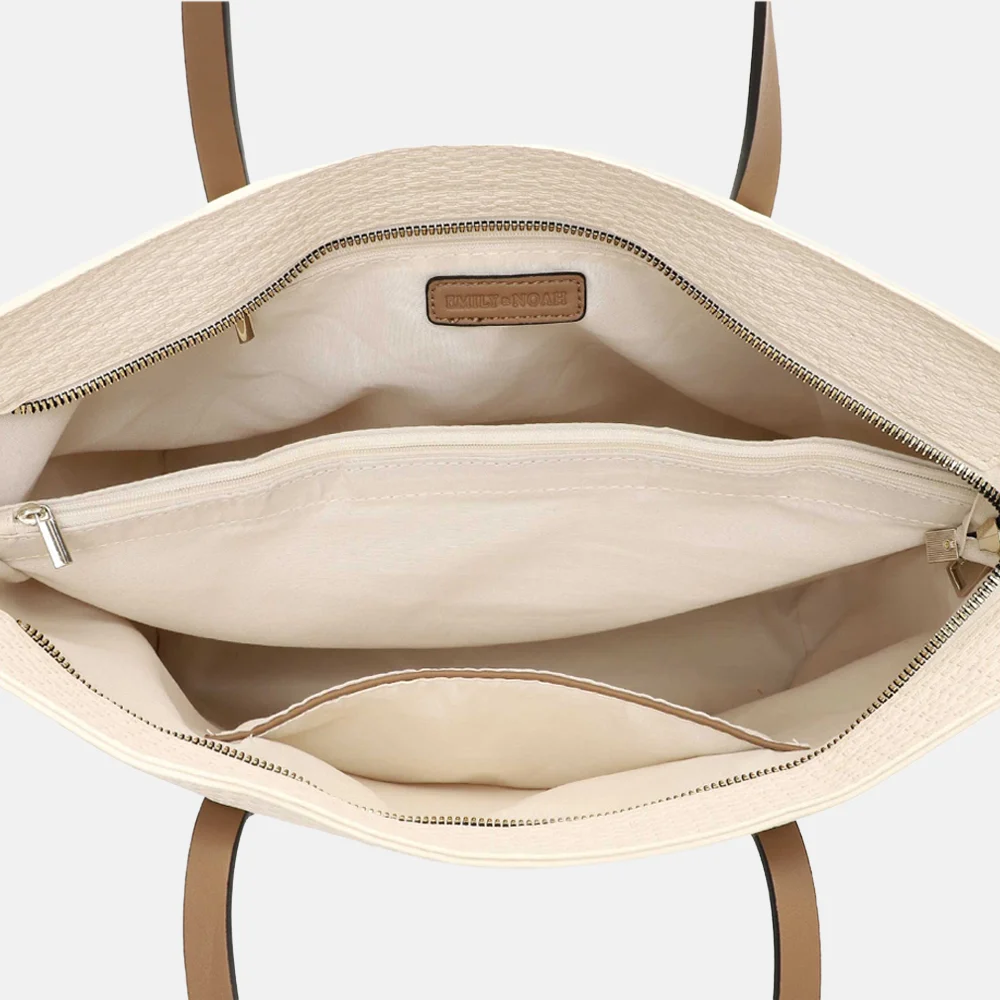 Emily & Noah Johanna handtas L ecru bij Duifhuizen