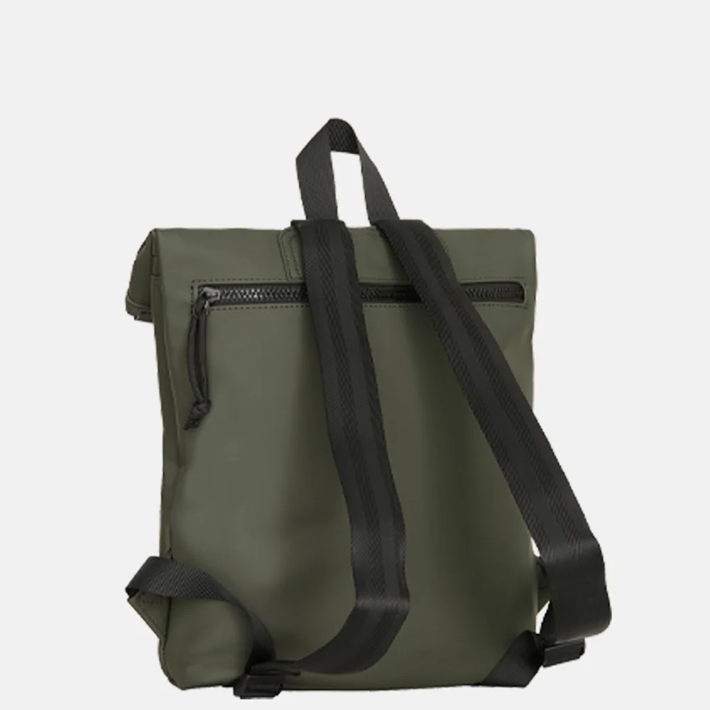 New Rebels Mart rugzak 13 inch night darkgreen bij Duifhuizen