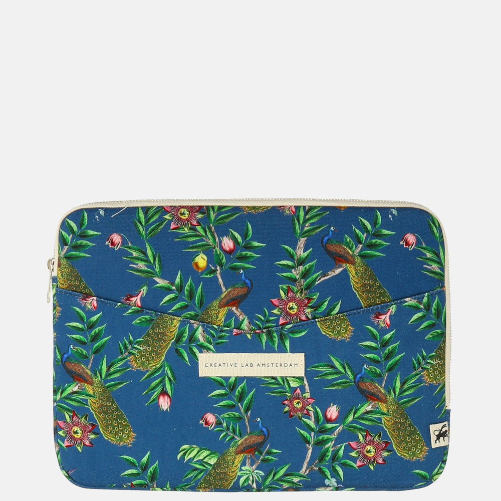 Creative Lab Amsterdam laptophoes 13/14 inch passion peacock bij Duifhuizen