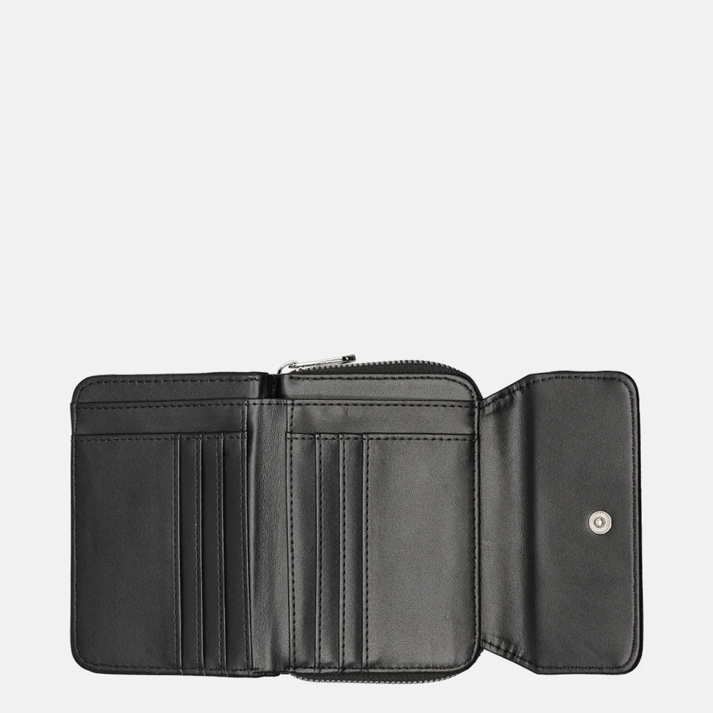 Flora & Co portemonnee black bij Duifhuizen