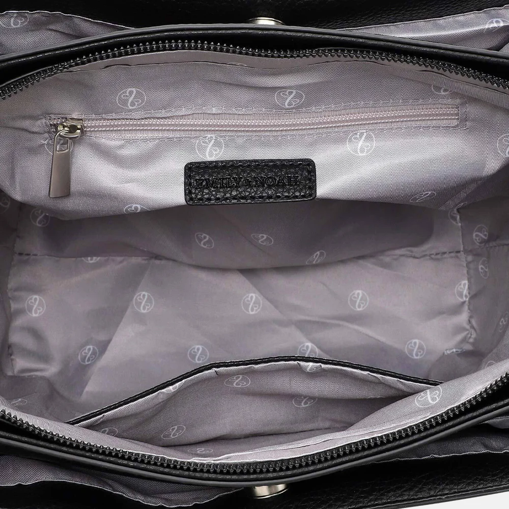 Emily & Noah Brook shopper black bij Duifhuizen