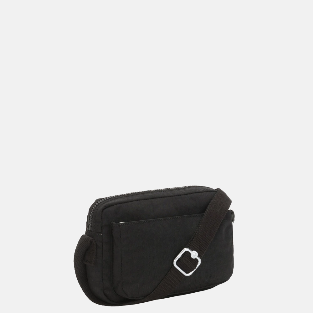 Kipling Abanu crossbody tas black noir  bij Duifhuizen