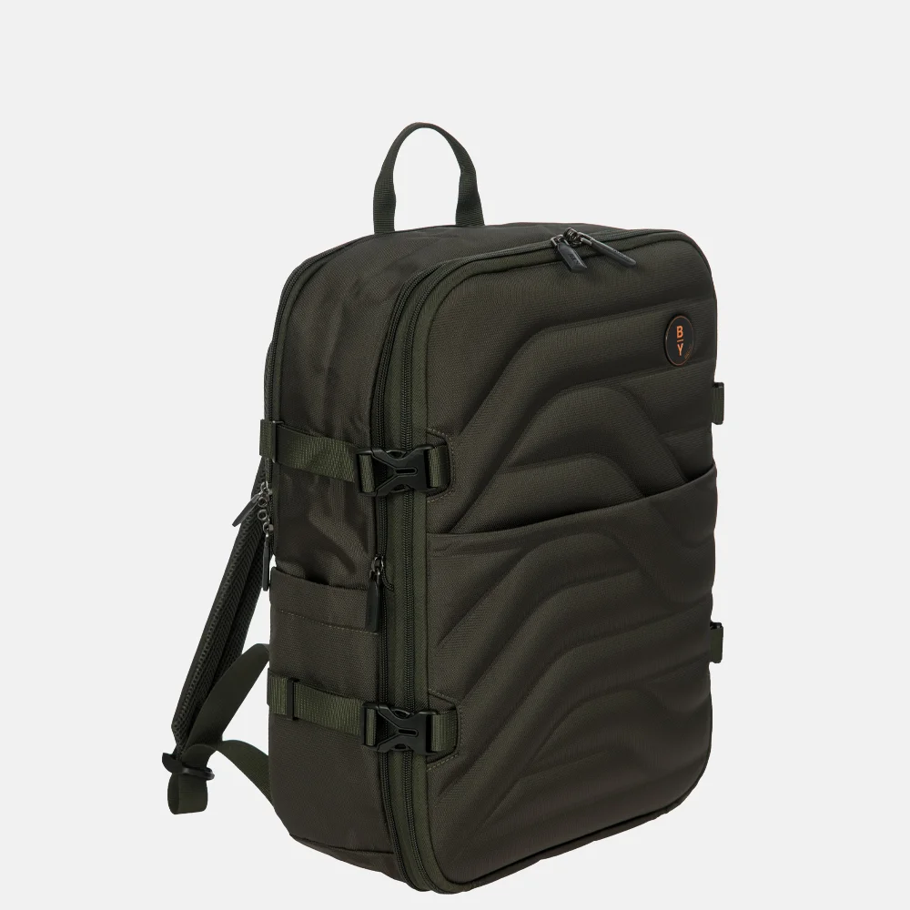 Bric's Be Young rugzak 15 inch olive bij Duifhuizen