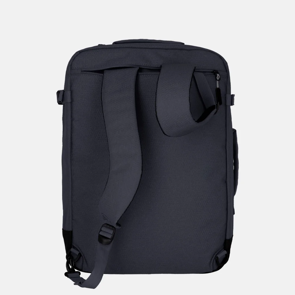Travelite Kick Off Cabin Size backpack/weekender rugzak dark anthracite bij Duifhuizen