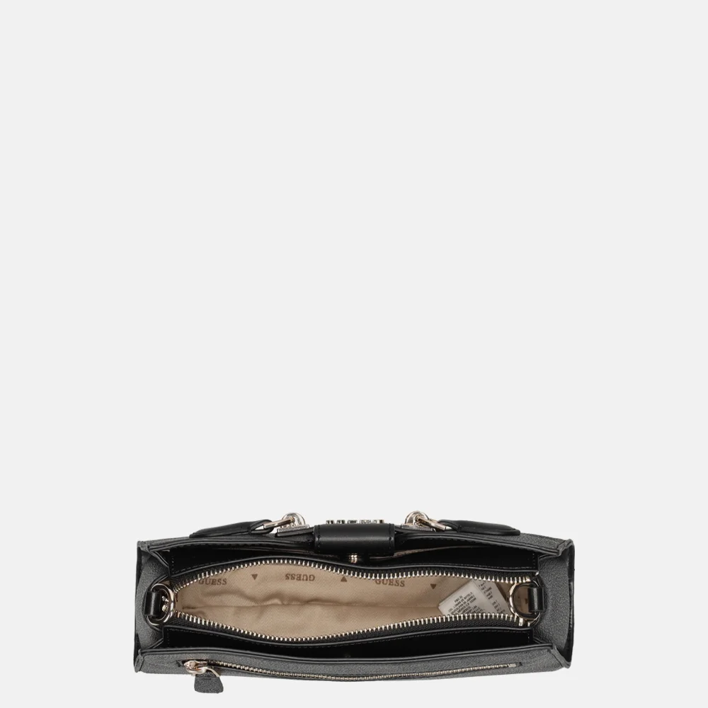 Guess Nolana crossbody tas coal logo bij Duifhuizen