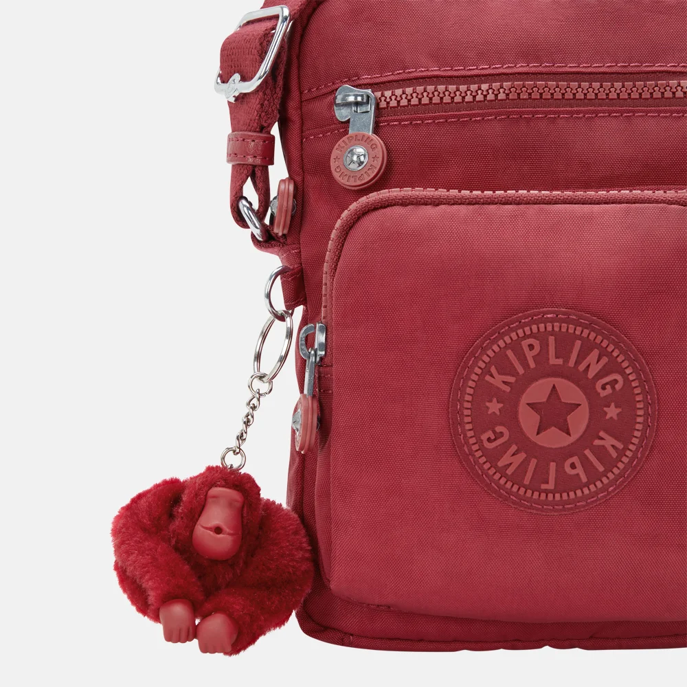 Kipling GUNNE telefoontas funky red bij Duifhuizen