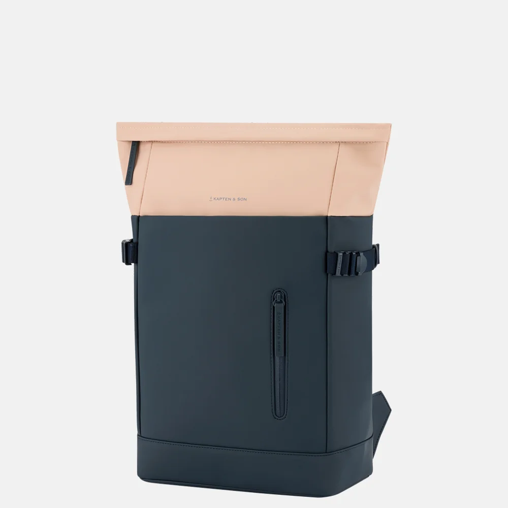 Kapten & Son Helsinki 2.0 rugzak 15 inch navy bij Duifhuizen