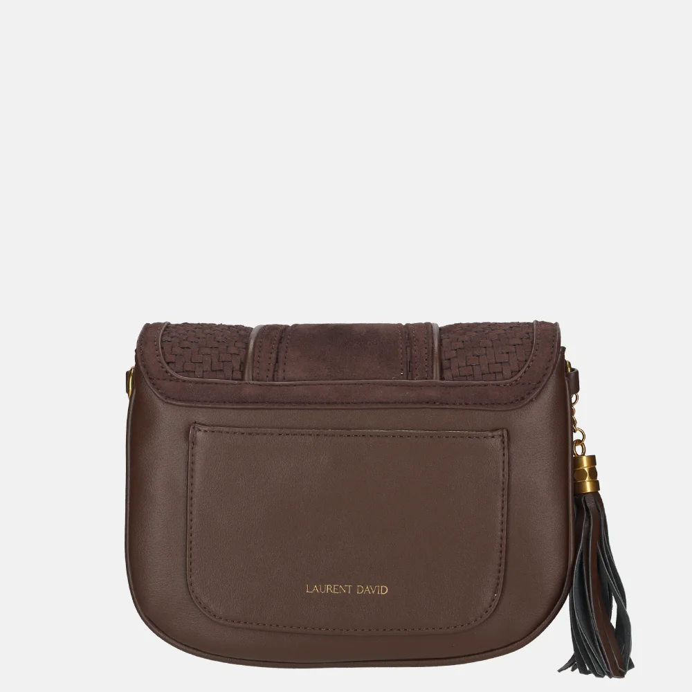 Laurent David schoudertas dark brown bij Duifhuizen