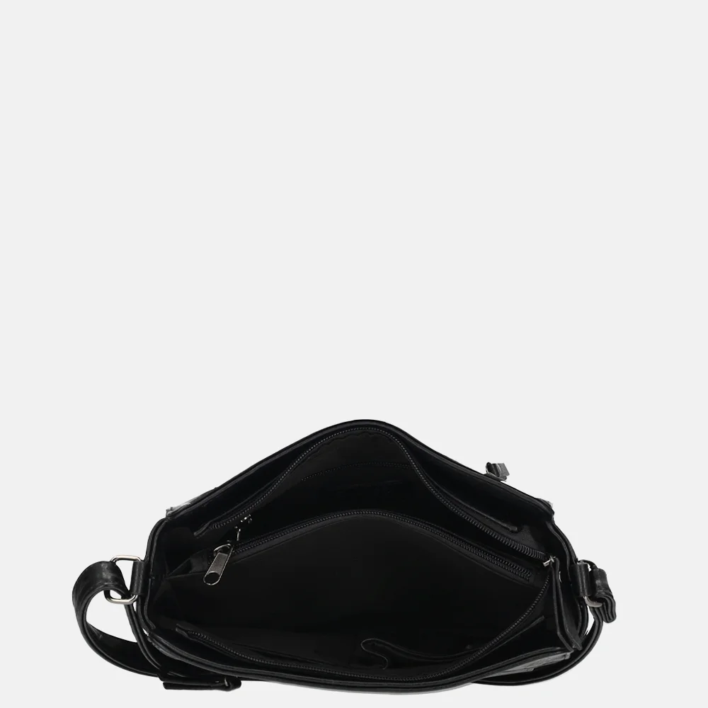Enrico Benetti Julia crossbody tas zwart bij Duifhuizen