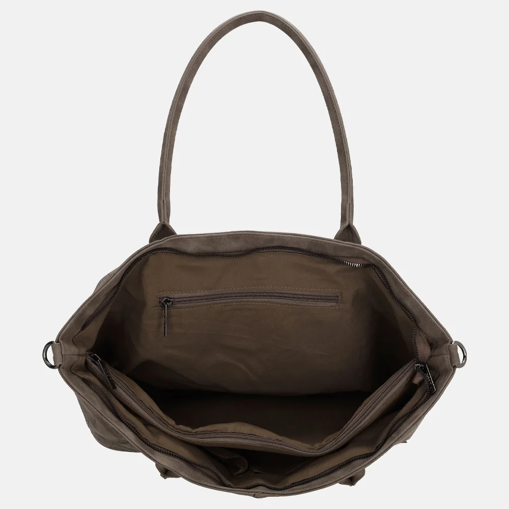 Zebra Trends Mirjam shopper donkerbruin bij Duifhuizen