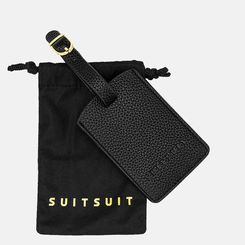 SUITSUIT Fab Seventies Black Gold kofferlabel black bij Duifhuizen