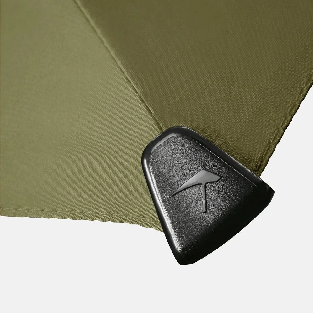 Senz Mini Automatic paraplu olive bij Duifhuizen