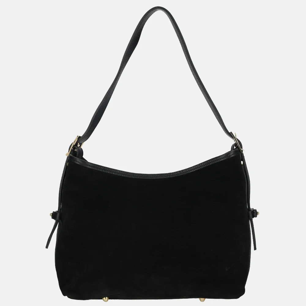 Charm London buideltas suede M zwart