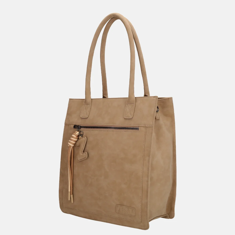 Zebra Trends Rosalyn shopper zand bij Duifhuizen