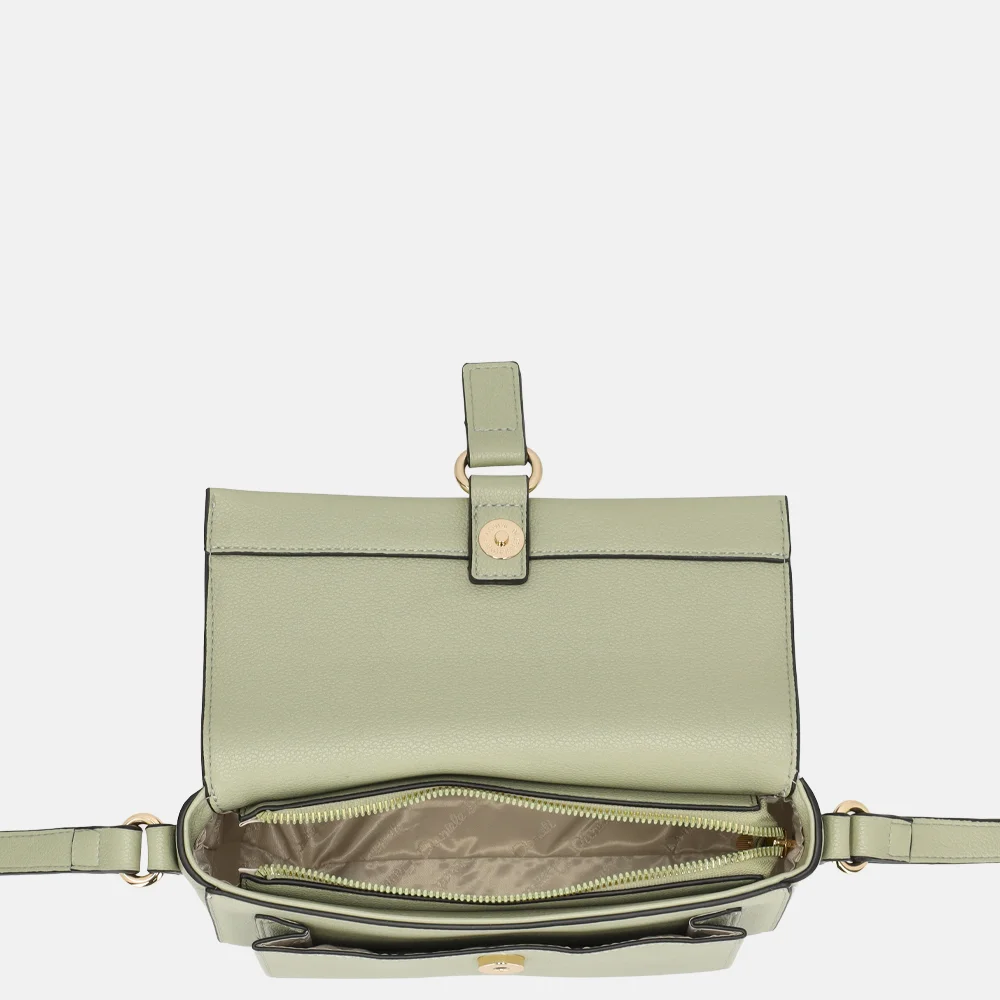 Daniele Donati crossbody tas lichtgroen bij Duifhuizen