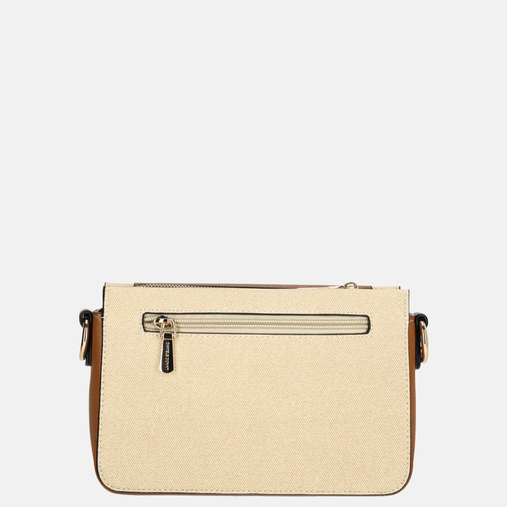 Daniele Donati crossbody tas camel bij Duifhuizen