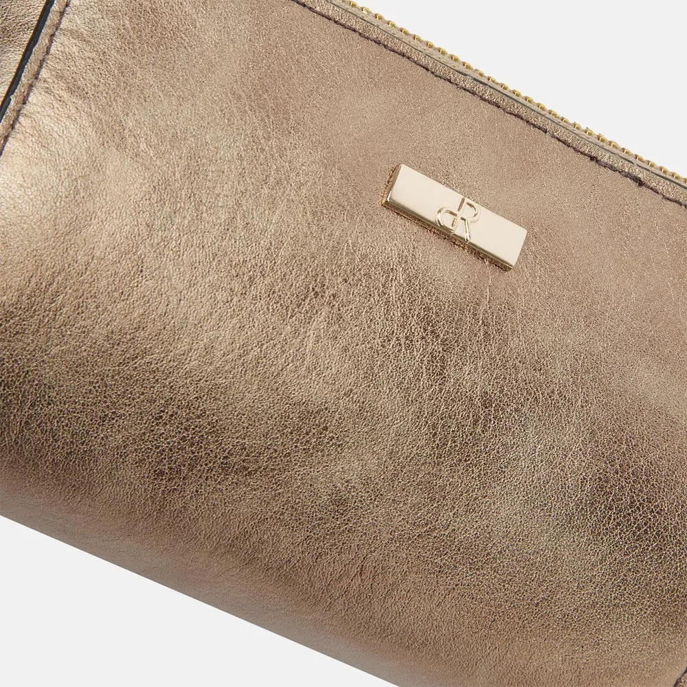 DR Amsterdam make-up tas/etui gold bij Duifhuizen