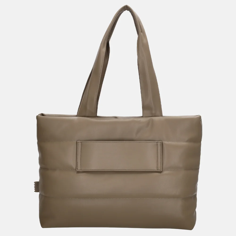 Zebra Trends Evie shopper taupe bij Duifhuizen