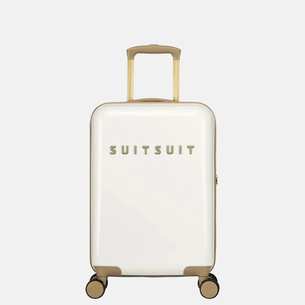 SUITSUIT Fusion koffer 55 cm white swan bij Duifhuizen