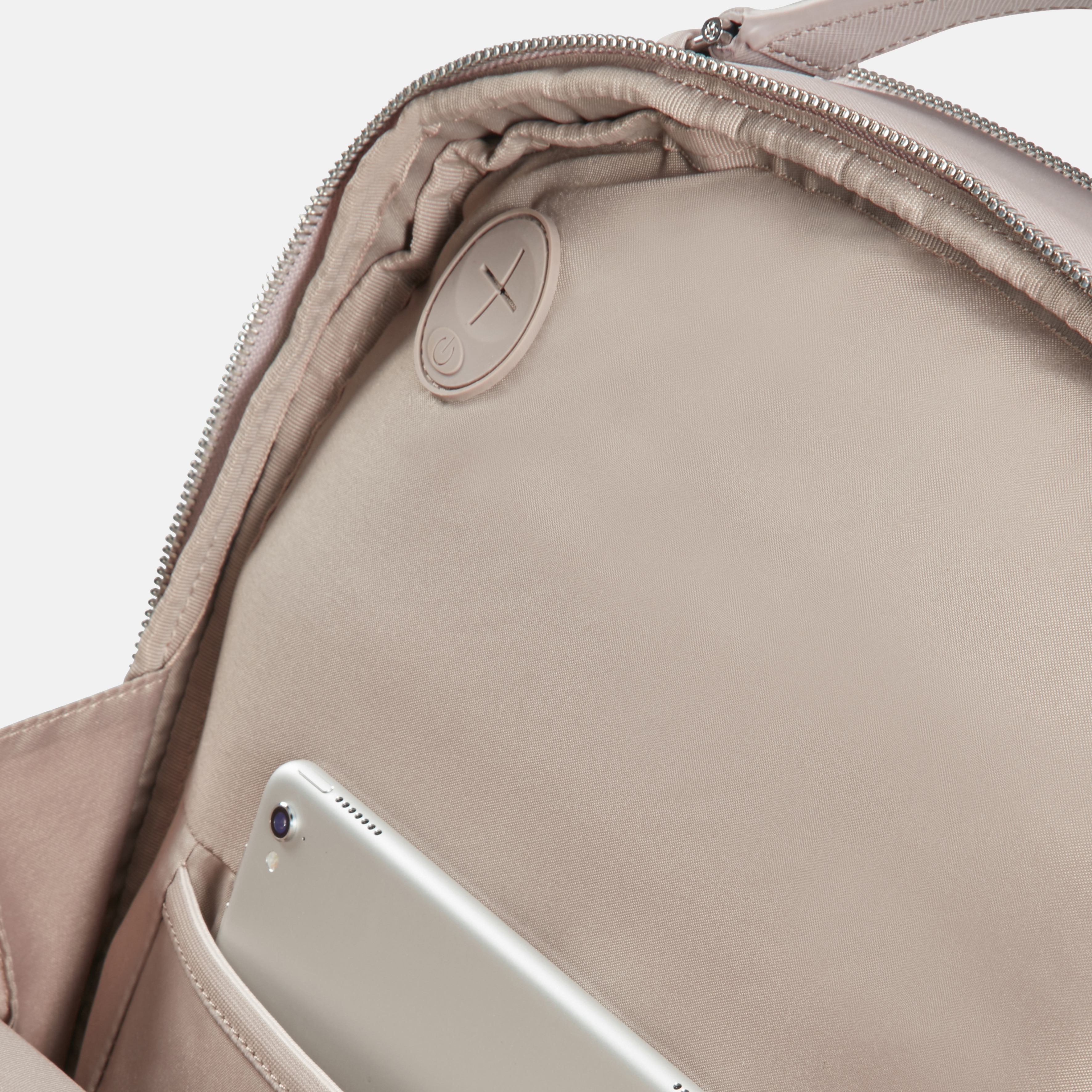 Samsonite Zalia 2.0 rugzak stone grey bij Duifhuizen