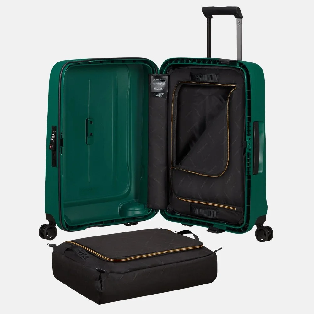 Samsonite Essens handbagage koffer 55 cm Alpine Green bij Duifhuizen