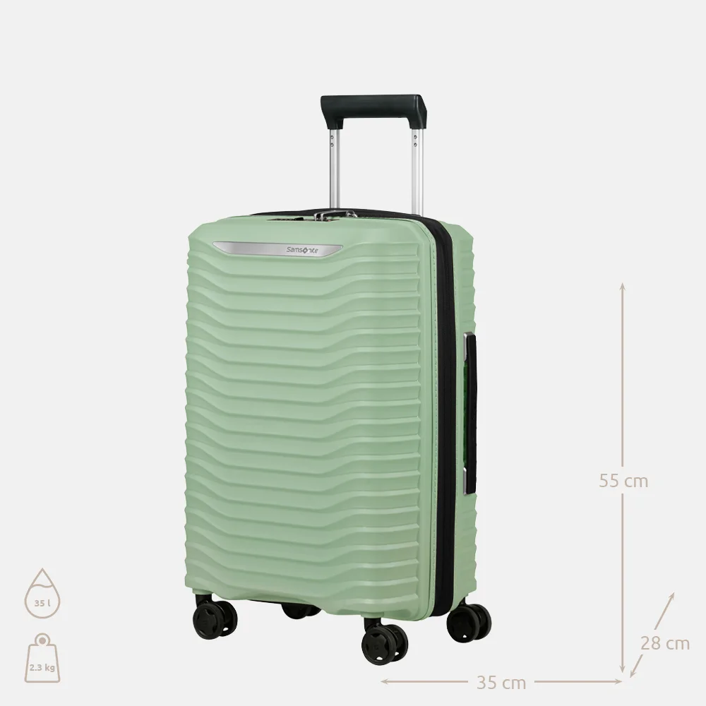 Samsonite Upscape handbagage koffer soft sage bij Duifhuizen