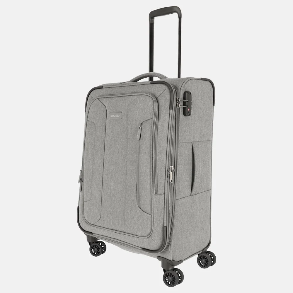 Travelite Boja koffer 67 cm anthrazit bij Duifhuizen
