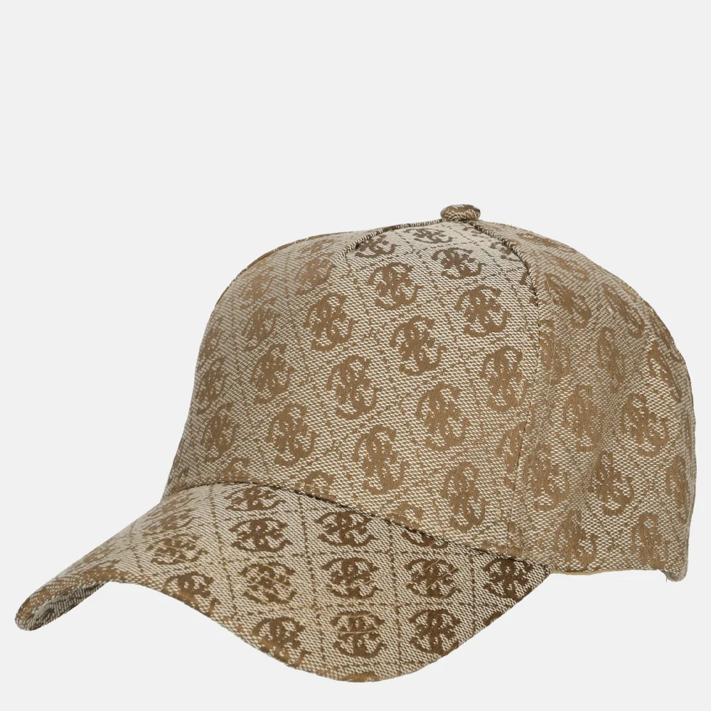Guess Orlina baseball pet latte logo