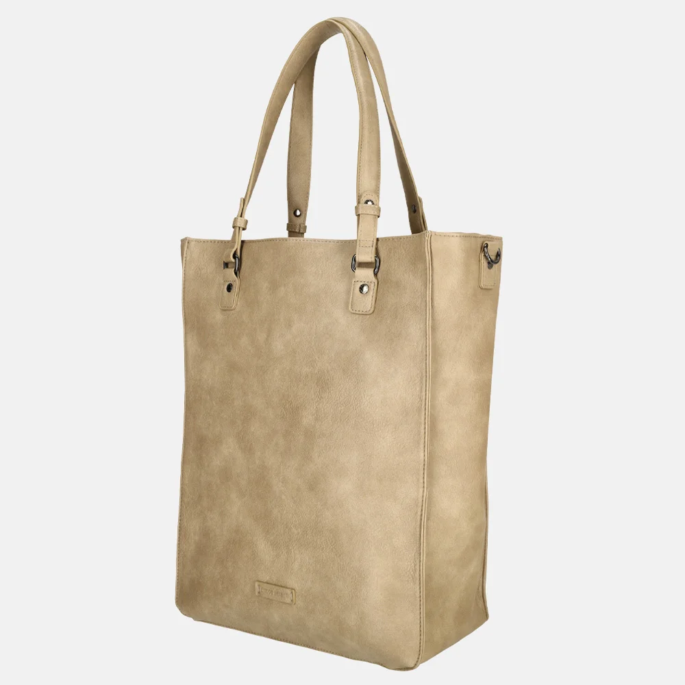 Enrico Benetti Lily shopper 17 inch mid taupe bij Duifhuizen