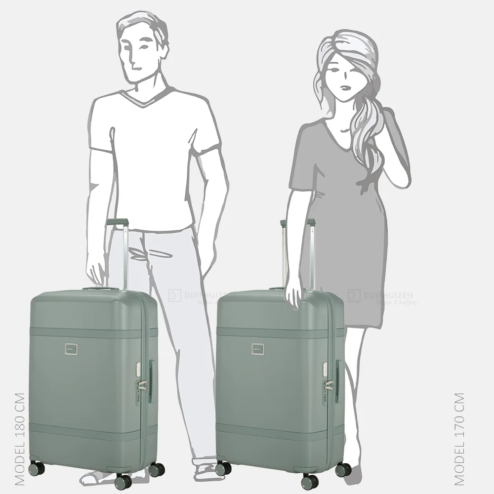 Samsonite Image Spinner reiskoffer expendable 75 cm thyme bij Duifhuizen