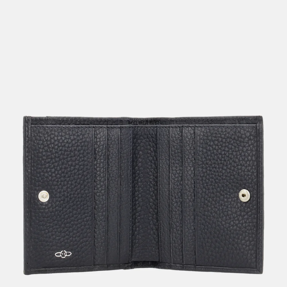 Charm London Washington portemonnee blauw bij Duifhuizen