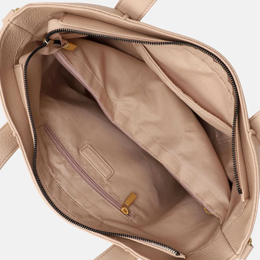 Emily & Noah Julie shopper L light rose bij Duifhuizen