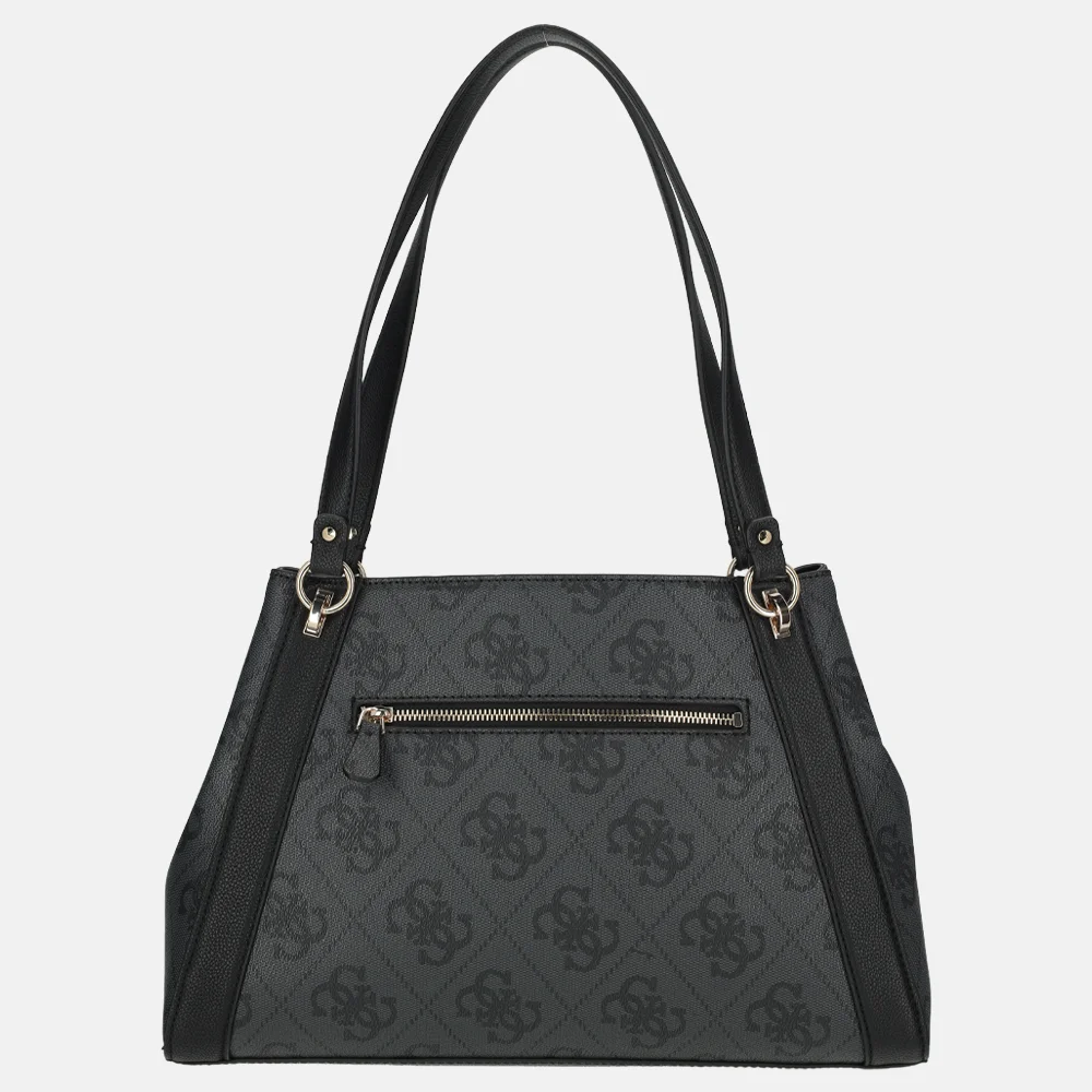 Guess Karnilla handtas coal logo bij Duifhuizen