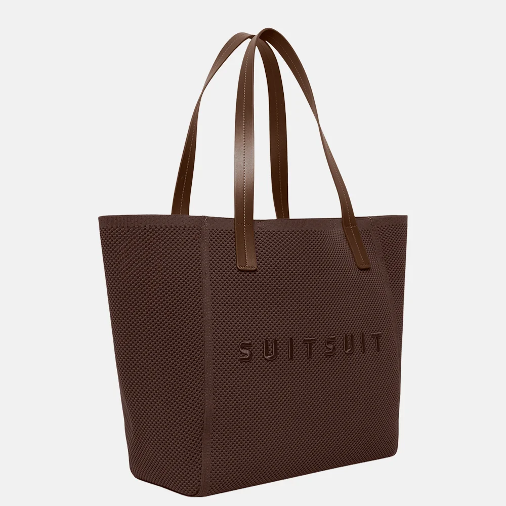 SUITSUIT Serenity shopper chocolate brown bij Duifhuizen