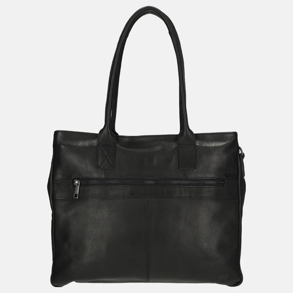 Bear Design shopper 15 inch zwart bij Duifhuizen