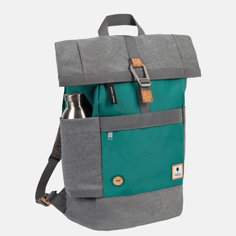 Faguo Cycling  rugzak medium 16 inch blue bij Duifhuizen