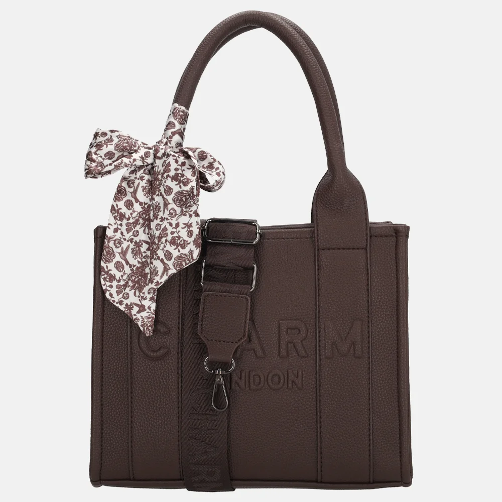 Charm London shopper S donkerbuin