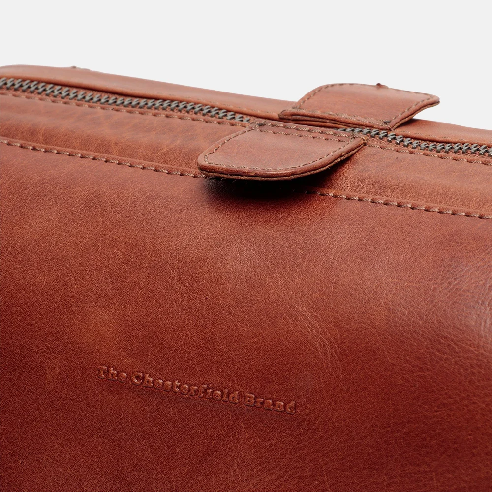 Chesterfield Biassa toilettas L cognac bij Duifhuizen