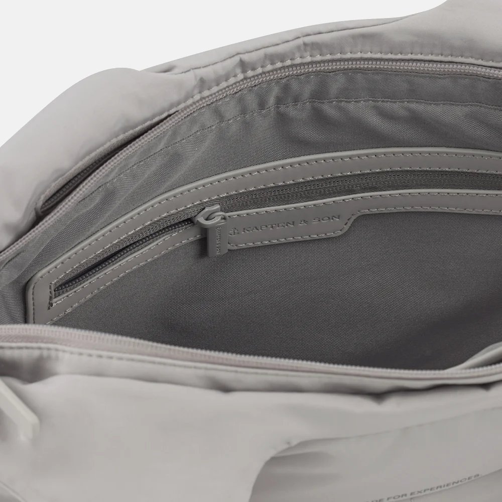Kapten & Son Skara Cloud shopper 14 inch greige bij Duifhuizen